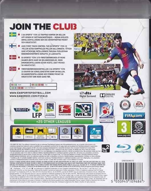 FIFA 13 - PS3 (B Grade) (Genbrug)